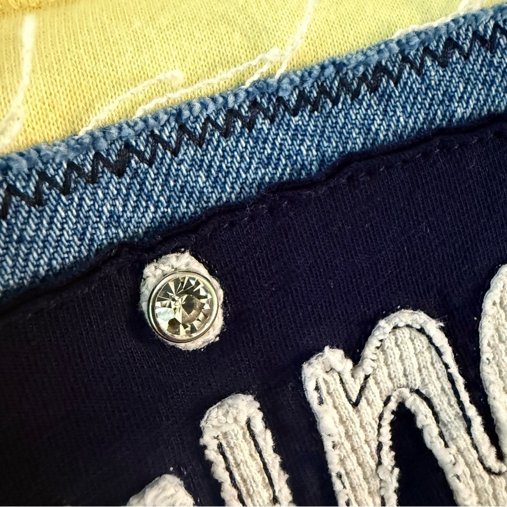Michigan Wolverines Crop Hoodie - Picture 7 of 7